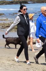 LIBERTY ROSS and Jimmy Lovine Out at a Beach in Malibu 04/25/2021