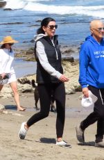 LIBERTY ROSS and Jimmy Lovine Out at a Beach in Malibu 04/25/2021