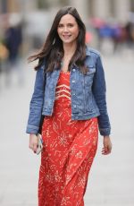 LILAH PARSONS Arrives at Heart Radio Studios in London 04/16/2021