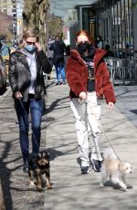 LILI REINHART and MADELAINE PETSCH Out with Their Dogs in Vancouver 04/13/2021