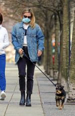 LILI REINHART Out with Her Dog in Vancouver 04/06/2021