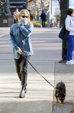 LILI REINHART Out with Her Dog in Vancouver 04/06/2021