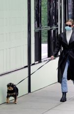 LILI REINHART Out with Her Dog in Vancouver 04/24/2021