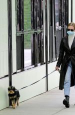 LILI REINHART Out with Her Dog in Vancouver 04/24/2021