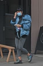 LILY ALLEN Leaves a Nail Salon in London 04/12/2021