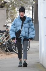 LILY ALLEN Leaves a Nail Salon in London 04/12/2021