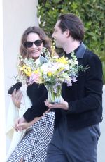 LILY JAMES And Michael Shuman Out in Los Angeles 03/27/2021