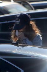 LILY JAMES and Michael Shuman Out Shopping for Groceries in Los Angeles 04/04/2021