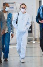 LILY-ROSE DEPP at JFK Airport in New York 04/26/2021