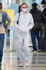 LILY-ROSE DEPP at JFK Airport in New York 04/26/2021