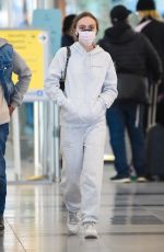 LILY-ROSE DEPP at JFK Airport in New York 04/26/2021