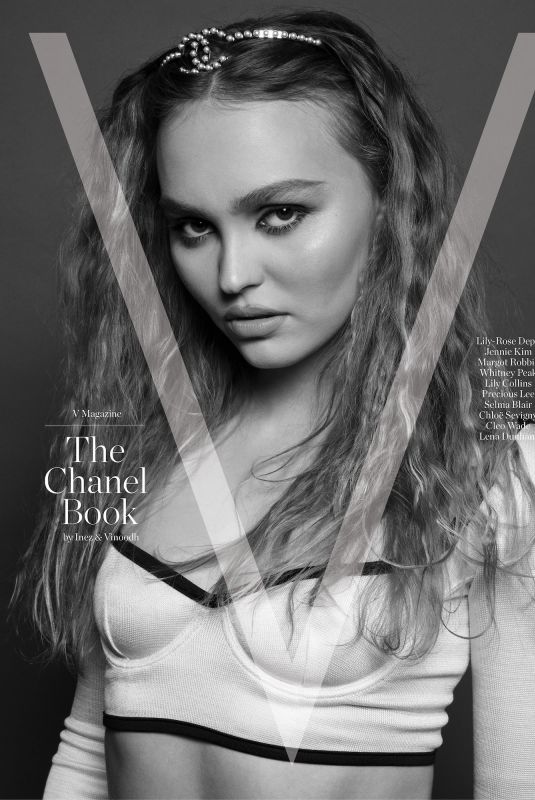 LILY-ROSE DEPP for V Magazine The Chanel Book by Inez & Vinhood 2021