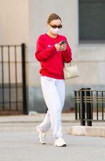 LILY-ROSE DEPP Out and About in New York 04/05/2021