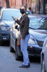 LILY-ROSE DEPP Out and About in New York 04/08/2021