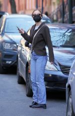 LILY-ROSE DEPP Out and About in New York 04/08/2021