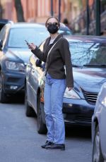 LILY-ROSE DEPP Out and About in New York 04/08/2021
