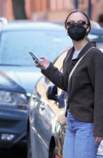 LILY-ROSE DEPP Out and About in New York 04/08/2021