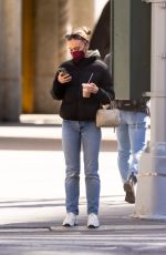 LILY-ROSE DEPP Out for Coffee in New York 04/05/2021