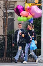LILY-ROSE DEPP Out on Easter Morning in New York 04/04/2021