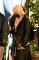 LINDSEY VONN Out for Dinner with Friends in Santa Monica 04/04/2021