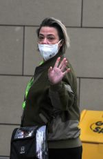 LISA ARMSTRONG Out in Manchester 04/04/2021