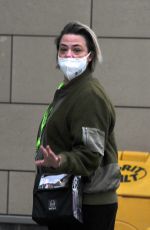 LISA ARMSTRONG Out in Manchester 04/04/2021