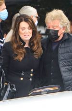 LISA VANDERPUMP Out for Lunch in West Hollywood 04/23/2021