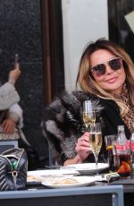 LIZZIE CUNDY at Harrods in London 04/15/2021