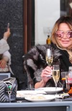 LIZZIE CUNDY at Harrods in London 04/15/2021