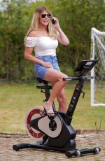 LIZZIE CUNDY Gets Her New Carol Bike in London 04/27/2021