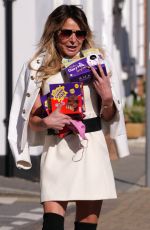 LIZZIE CUNDY Out and About in London 04/02/2021