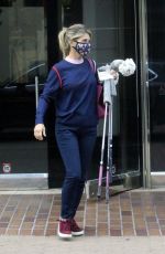 LORI LOUGHLIN at Tru Fit Golf in Beverly Hills 04/23/2021
