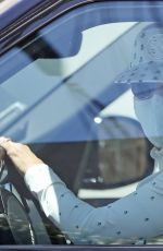 LORI LOUGHLIN Out Driving in Los Angeles 04/28/2021