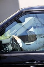 LORI LOUGHLIN Out Driving in Los Angeles 04/28/2021