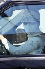 LORI LOUGHLIN Out Driving in Los Angeles 04/28/2021