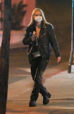 LOTTIE MOSS Night Out in West Hollywood 04/03/2021