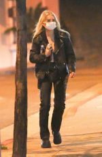 LOTTIE MOSS Night Out in West Hollywood 04/03/2021