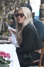 LOTTIE TOMLINSON at a Lunch Date in London 04/27/2021