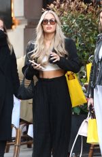 LOTTIE TOMLINSON at a Lunch Date in London 04/27/2021