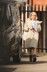 LUCY BOYNTON on the Set of The Ipcress File in Liverpool 04/06/2021