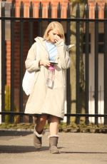 LUCY BOYNTON on the Set of The Ipcress File in Liverpool 04/06/2021