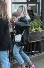 LUCY FALLON at a Pub in Blackpool 04/18/2021