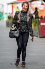 LUCY HOROBIN Leaves Heart FM Radio in London 04/12/2021
