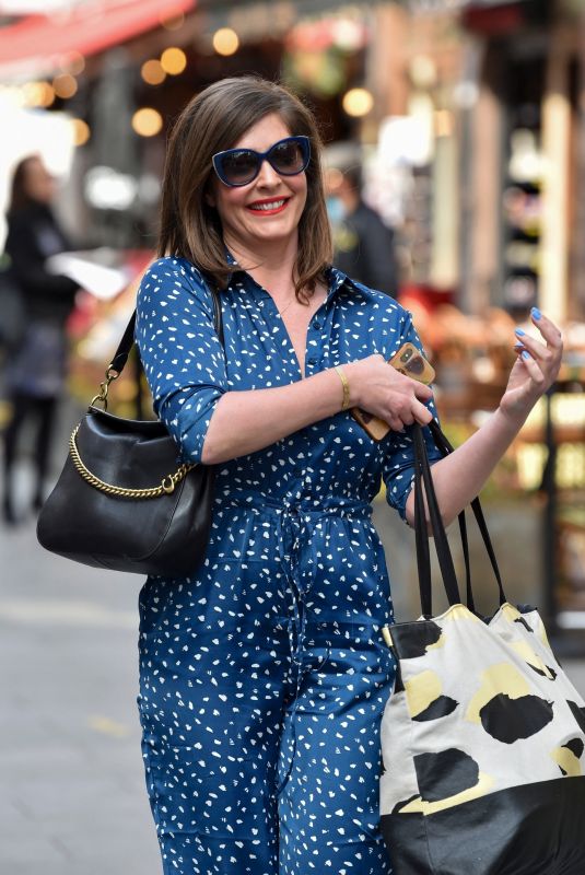 LUCY HOROBIN Leaves Radio Breakfast Show in London 04/14/2021
