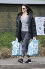 LUCY MECKELNBURGH Out Shopping in Essex 04/13/2021