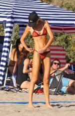 LUDI DELFINO in Bikini at a Beach in Malibu 04/18/2021