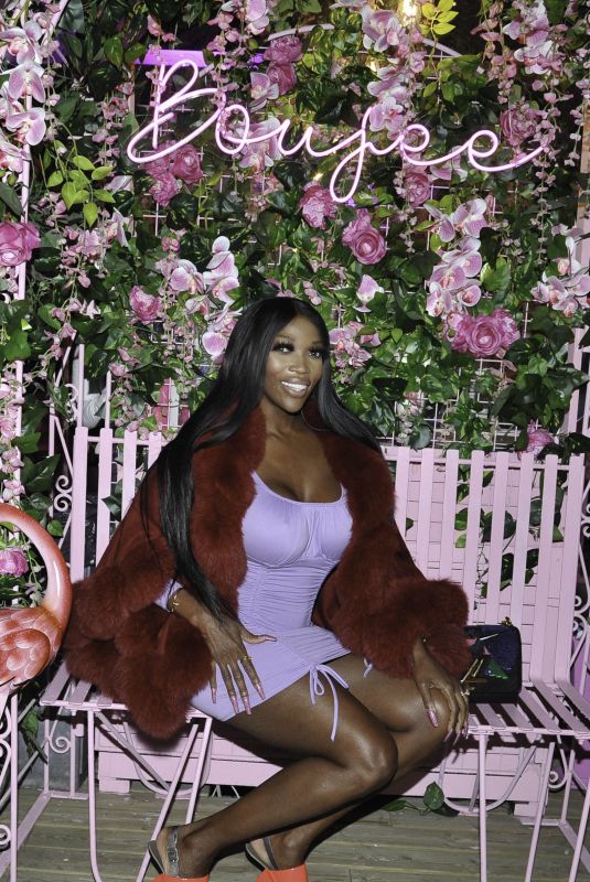 LYSTRA ADAMS at Boujee Restaurant in Manchester 04/17/2021