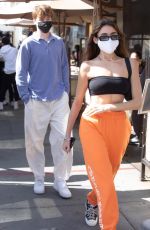 MADISON BEER at Il Pastaio in Beverly Hills 04/05/2021