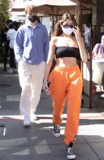 MADISON BEER at Il Pastaio in Beverly Hills 04/05/2021