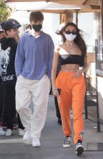 MADISON BEER at Il Pastaio in Beverly Hills 04/05/2021